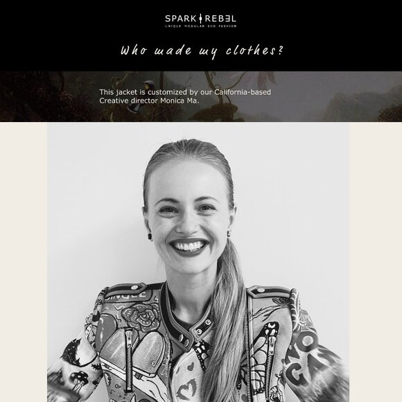 Unique Upcycled Denim Jacket, Street Style, Harajuku, Casual, Oversized, Size S - Picture 11 of 11